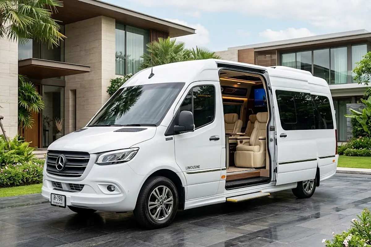 รถตู้ benz sprinter สุดพรีเมียม